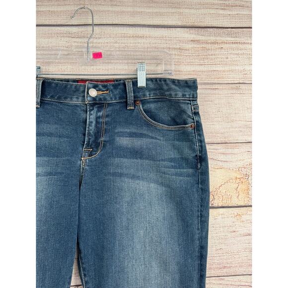 Lucky Brand Lola Straight Ankle Jeans Women's Size 14/32 Blue Medium Wash Denim - Picture 3 of 11